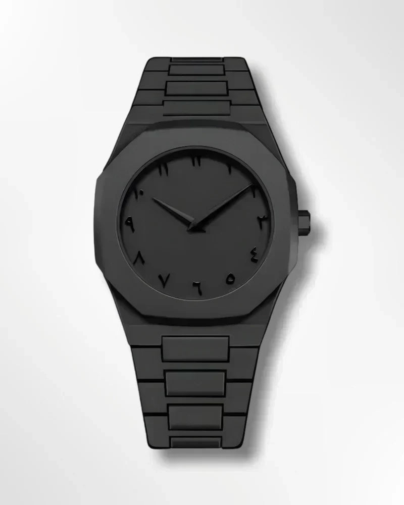 Stainless Steel Arabic Watch